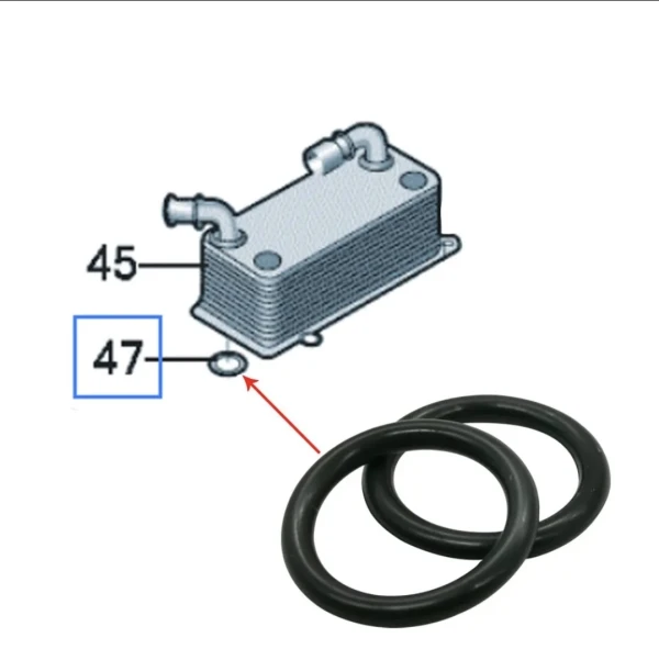 ORING TRANSMISSION COOLER